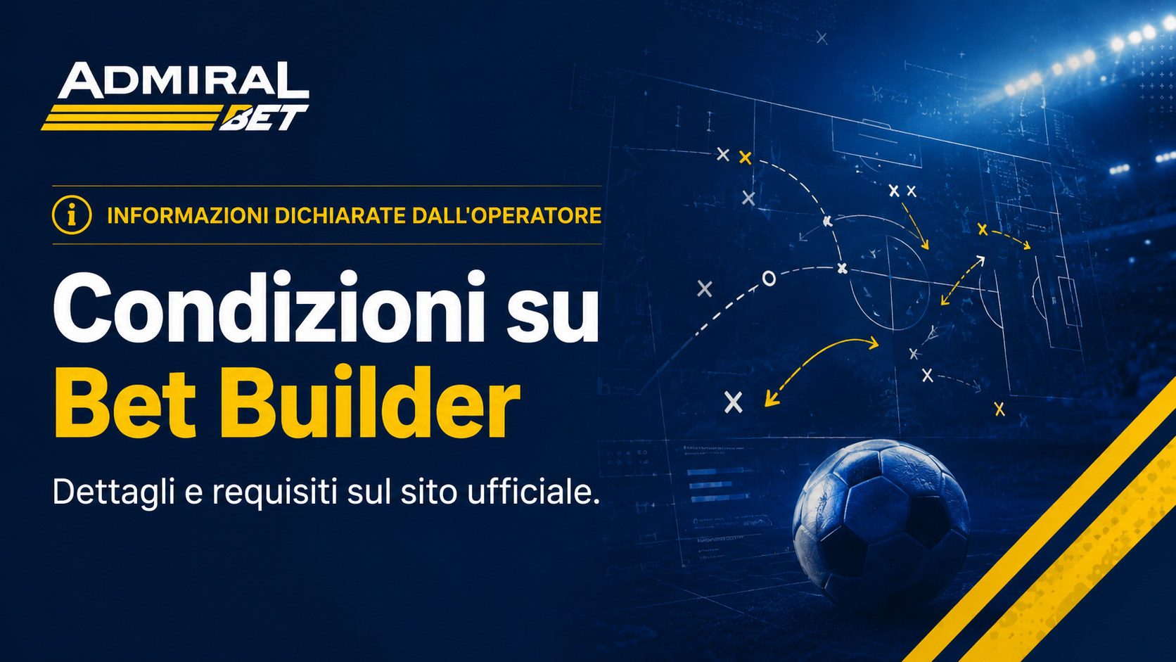 Condizioni di registrazione sportive ADMIRALBET